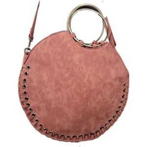 Anthropologie Melanie Bag Boho Brass Ring Purse Bohemian Indie Retro Festival